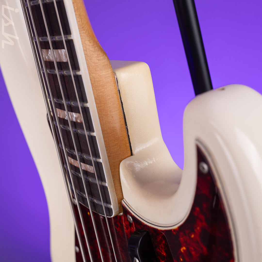 1966 Fender Jazz Bass Refin White