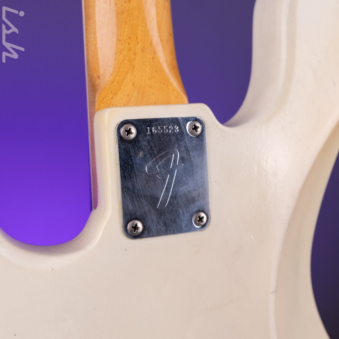 1966 Fender Jazz Bass Refin White