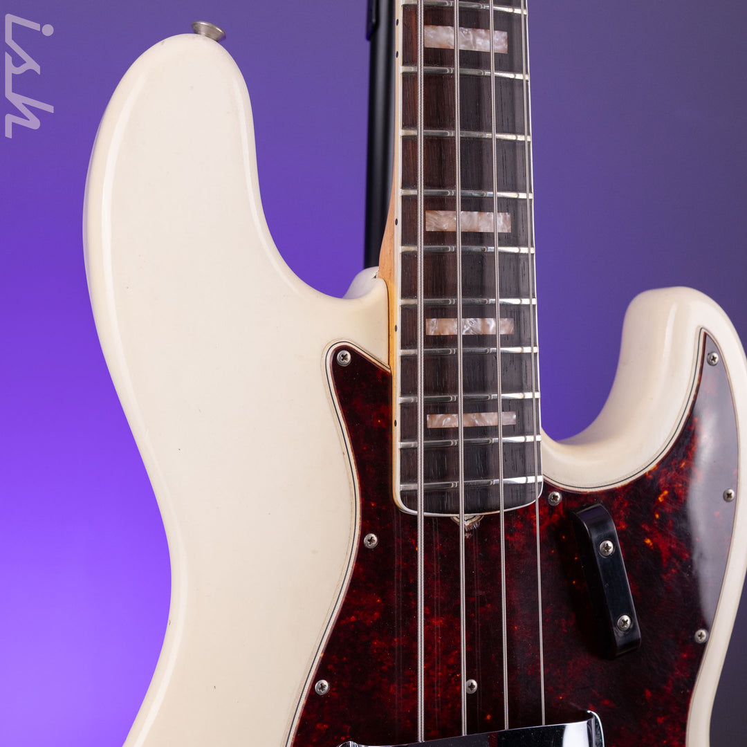 1966 Fender Jazz Bass Refin White