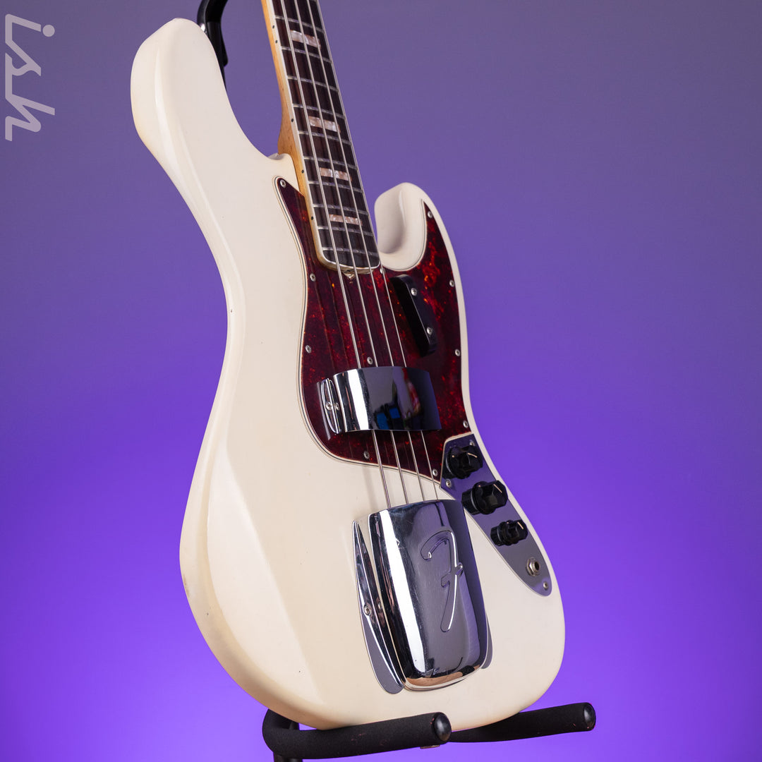 1966 Fender Jazz Bass Refin White