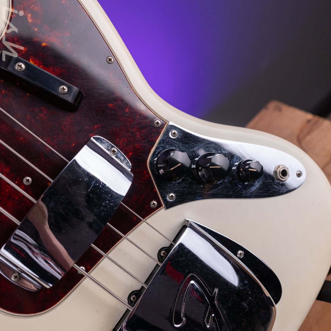 1966 Fender Jazz Bass Refin White
