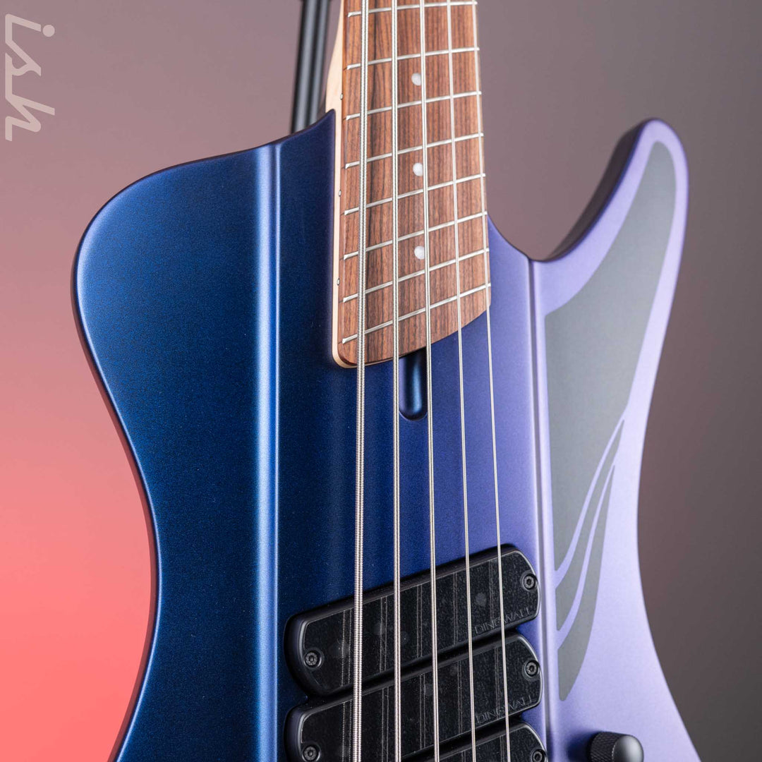 Dingwall D-Roc Standard 5-String Matte Blue to Purple Colorshift