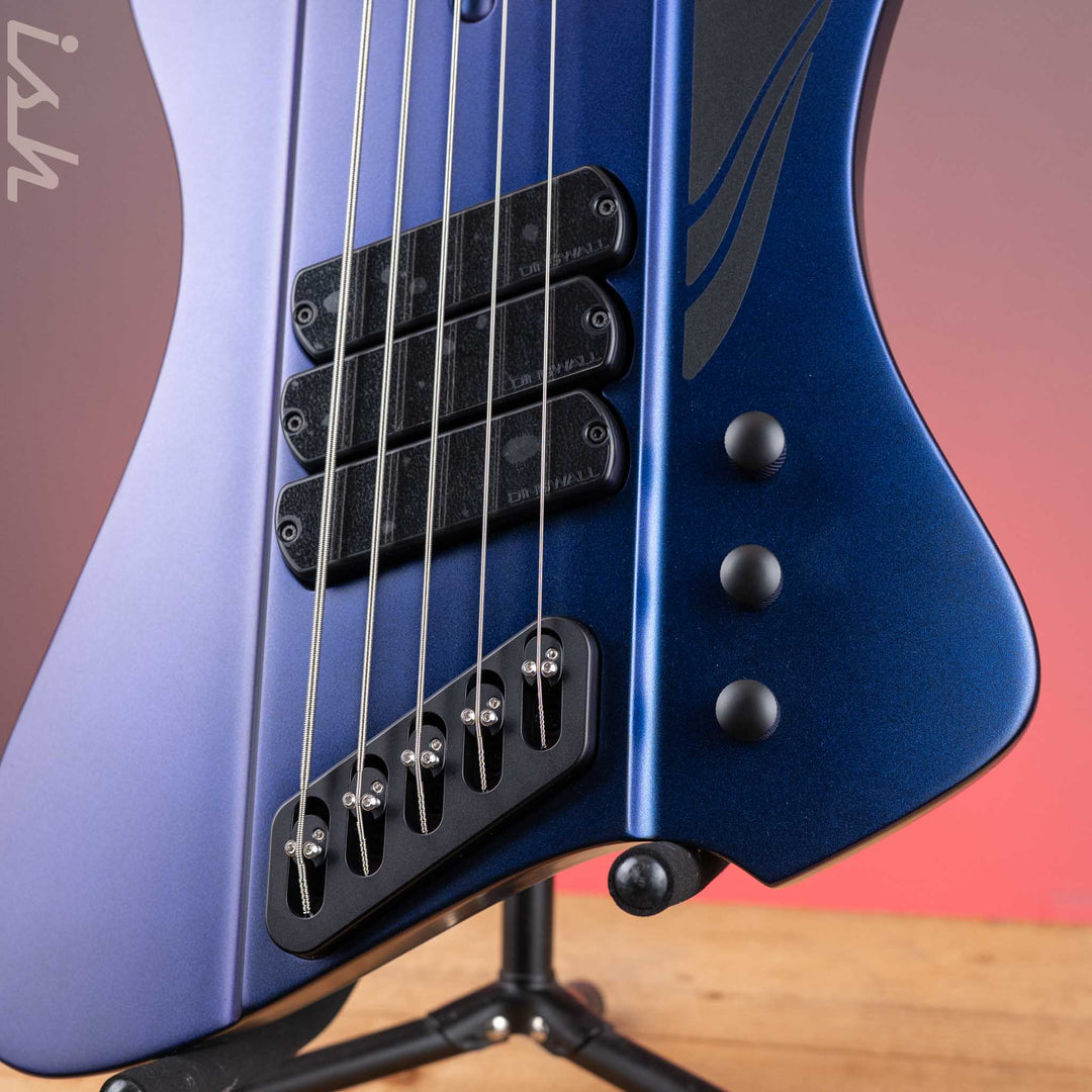 Dingwall D-Roc Standard 5-String Matte Blue to Purple Colorshift
