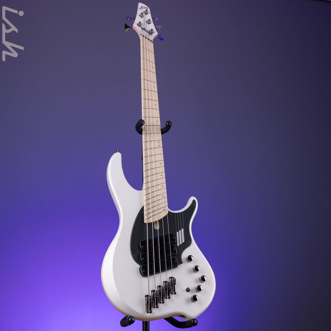 Dingwall NG-3 5-String Bass Matte Ducati Pearl White B-Stock