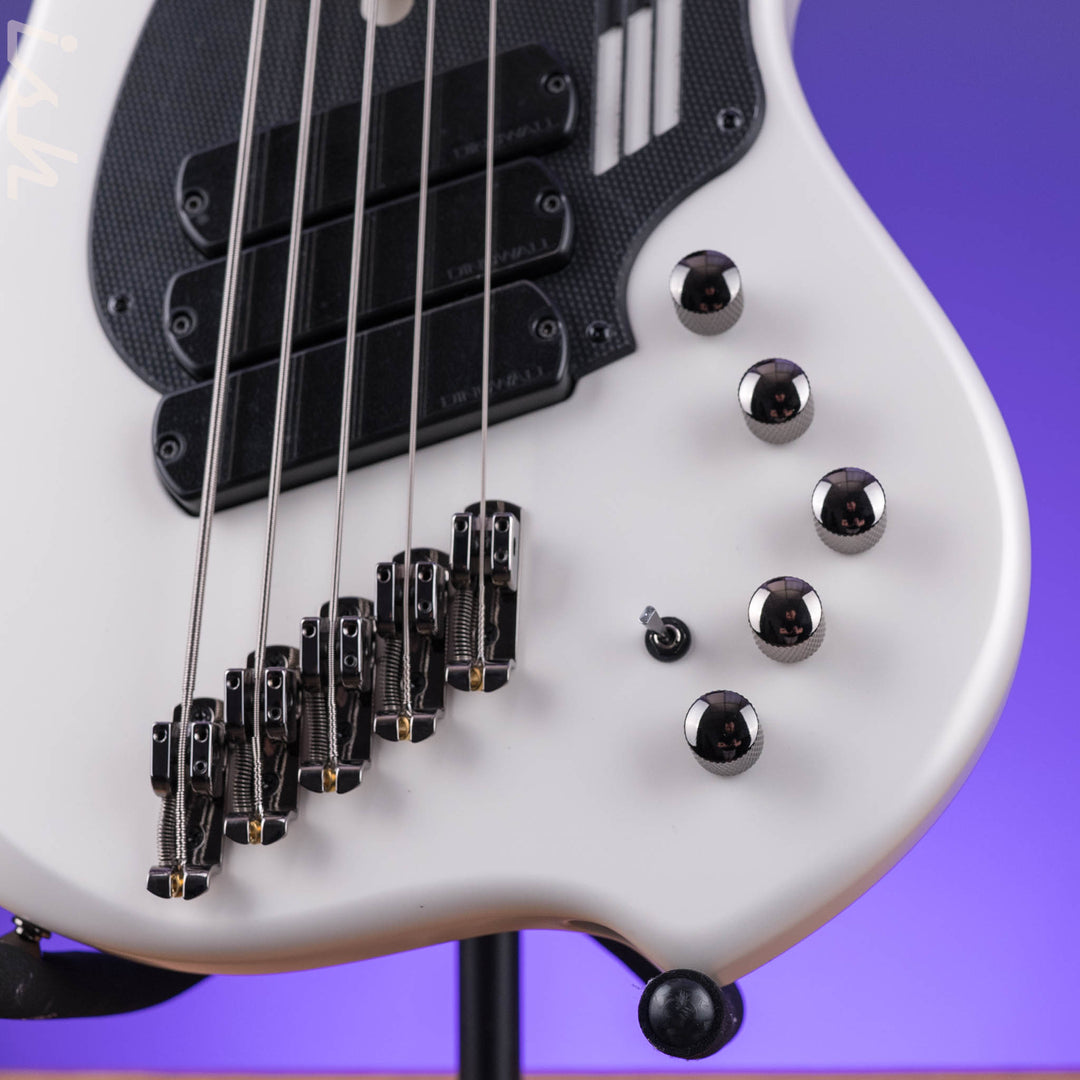 Dingwall NG-3 5-String Bass Matte Ducati Pearl White B-Stock