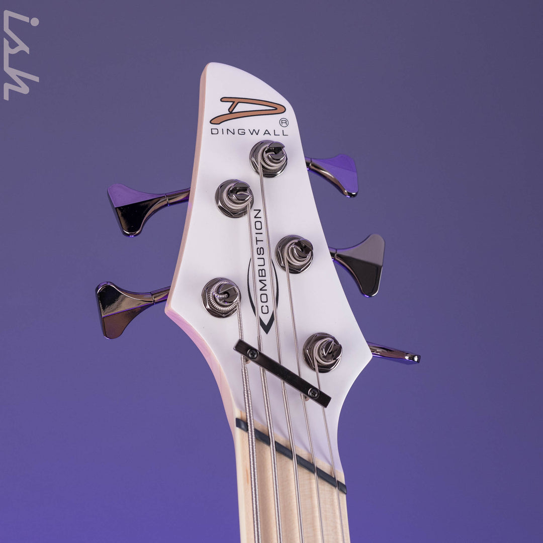 Dingwall NG-3 5-String Bass Matte Ducati Pearl White B-Stock