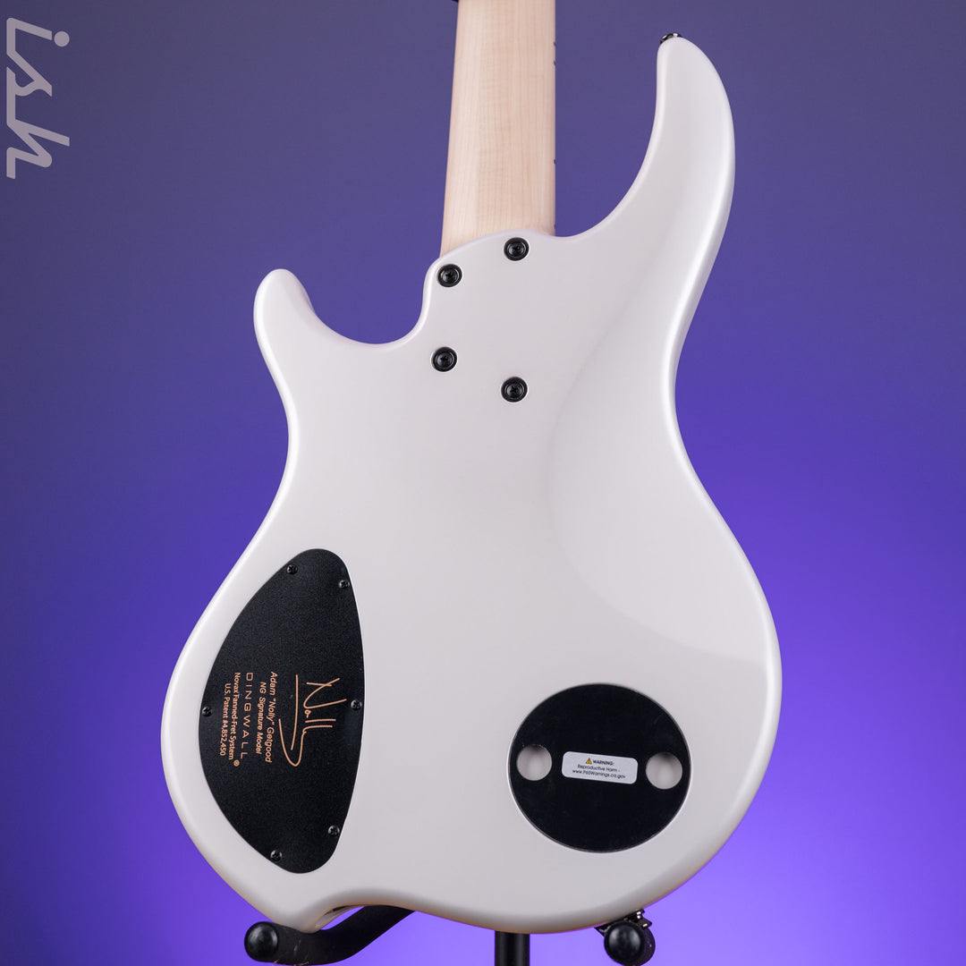 Dingwall NG-3 5-String Bass Matte Ducati Pearl White B-Stock