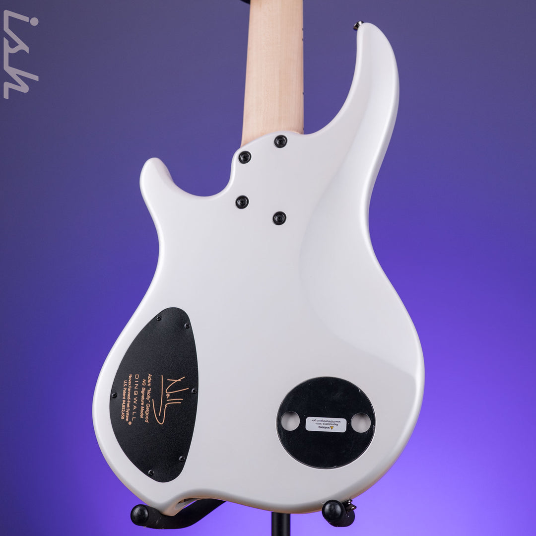 Dingwall NG-3 5-String Bass Matte Ducati Pearl White