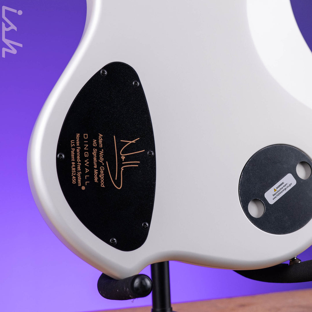 Dingwall NG-3 6-String Bass Matte Ducati Pearl White