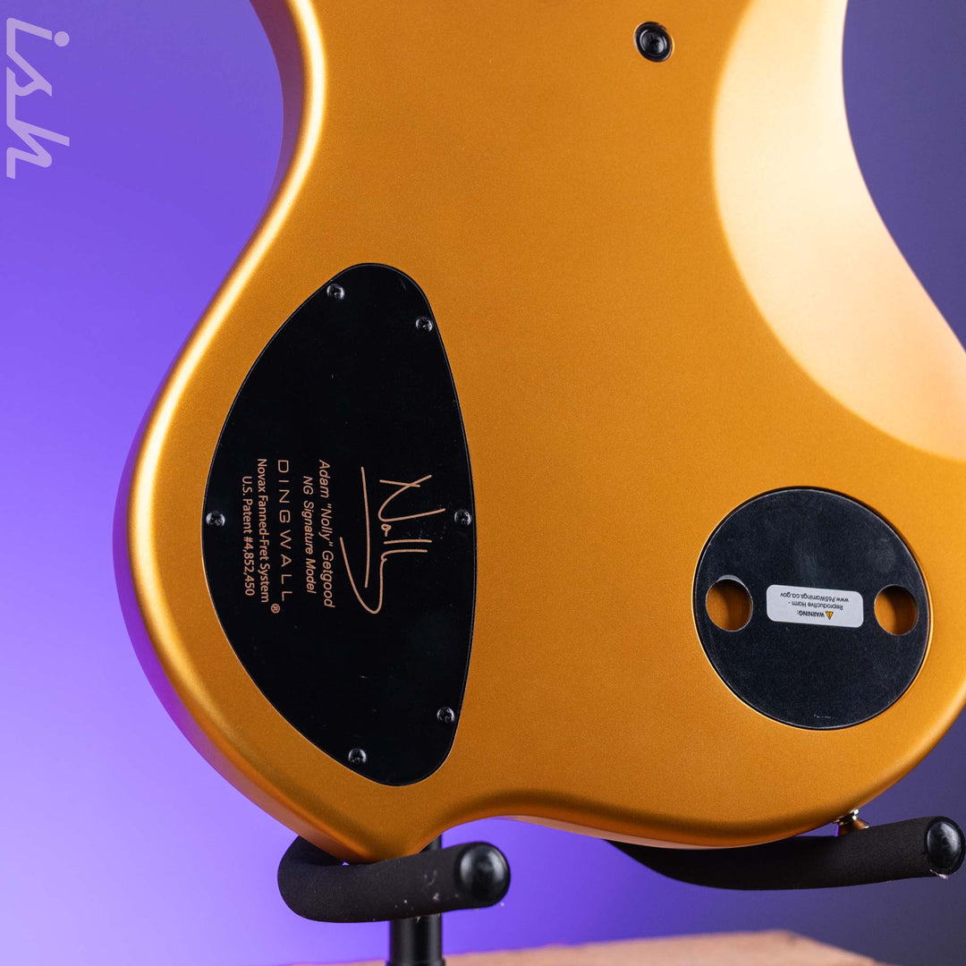 Dingwall NG-3 5-String Bass Matte Gold Metallic