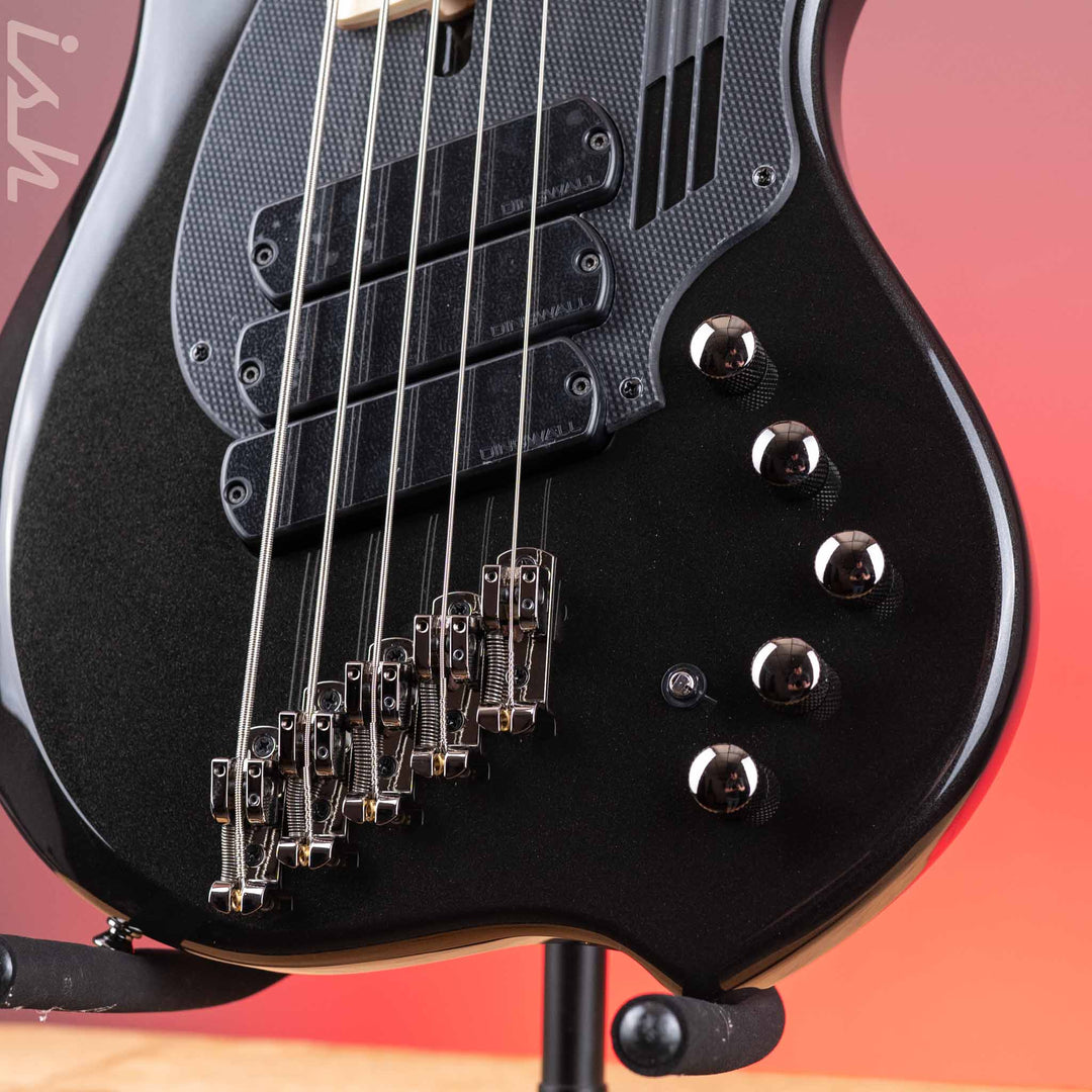 Dingwall NG-3 5-String Bass Guitar Metallic Black
