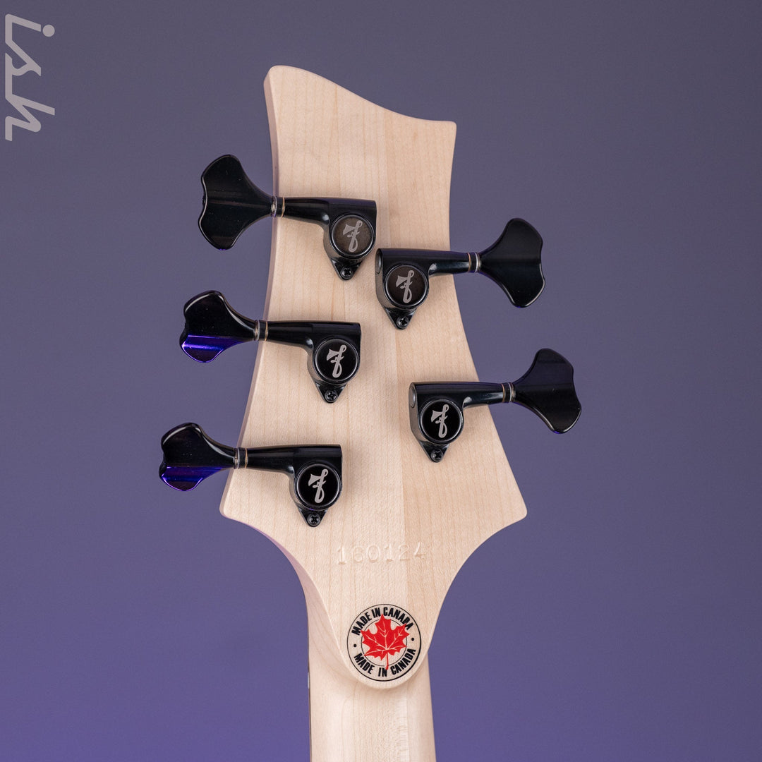 F Bass BN5 5-String Bass Pale Moon Ebony