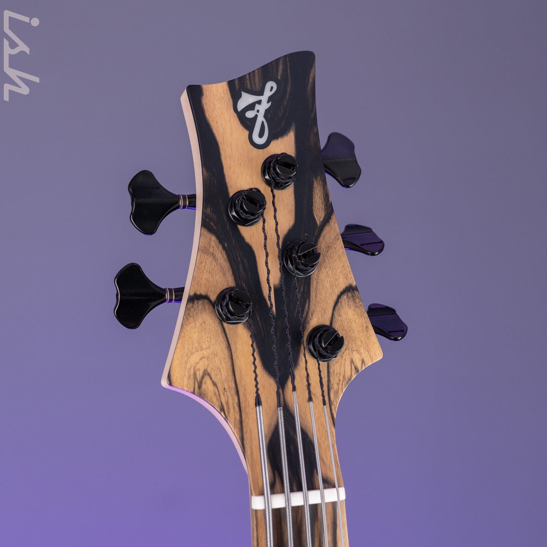 F Bass BN5 5-String Bass Pale Moon Ebony