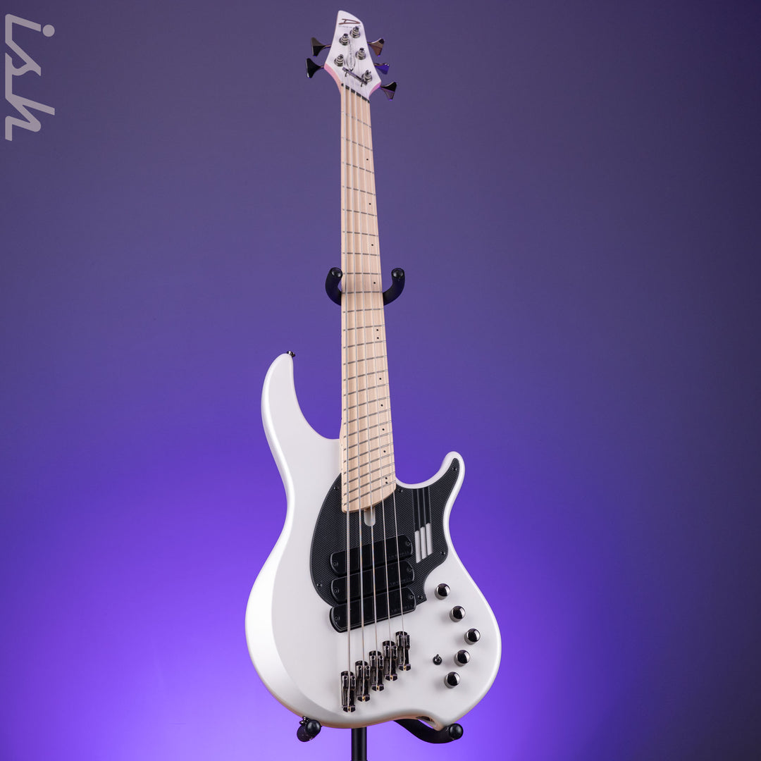 Dingwall NG-3 5-String Bass Matte Ducati Pearl White