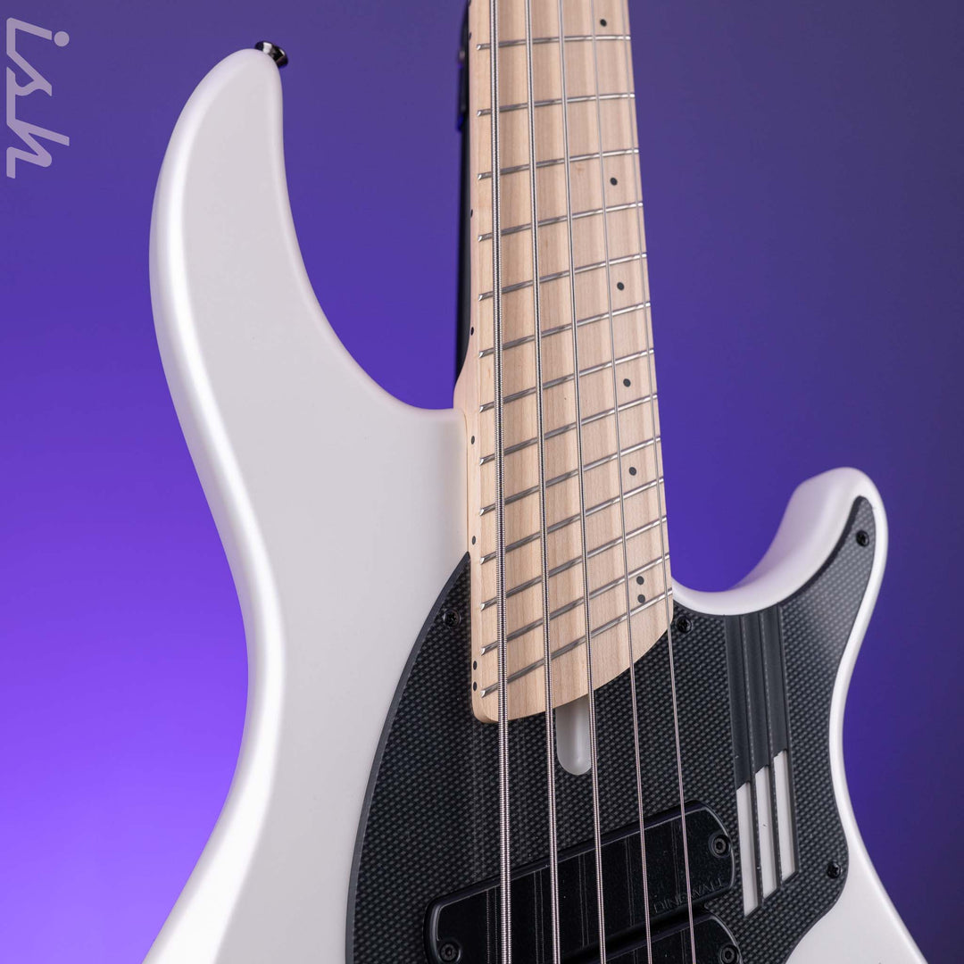 Dingwall NG-3 5-String Bass Matte Ducati Pearl White