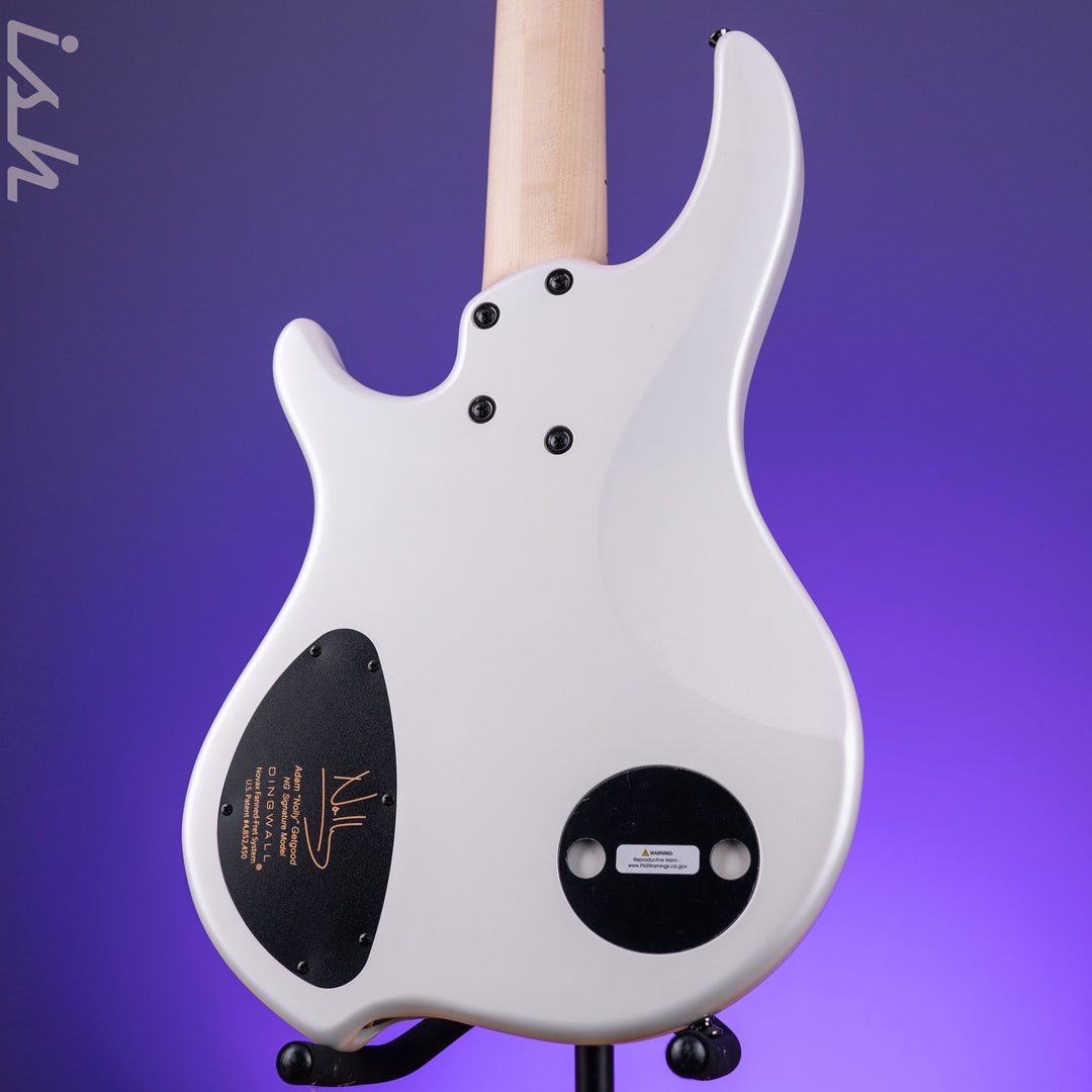 Dingwall NG-3 5-String Bass Matte Ducati Pearl White