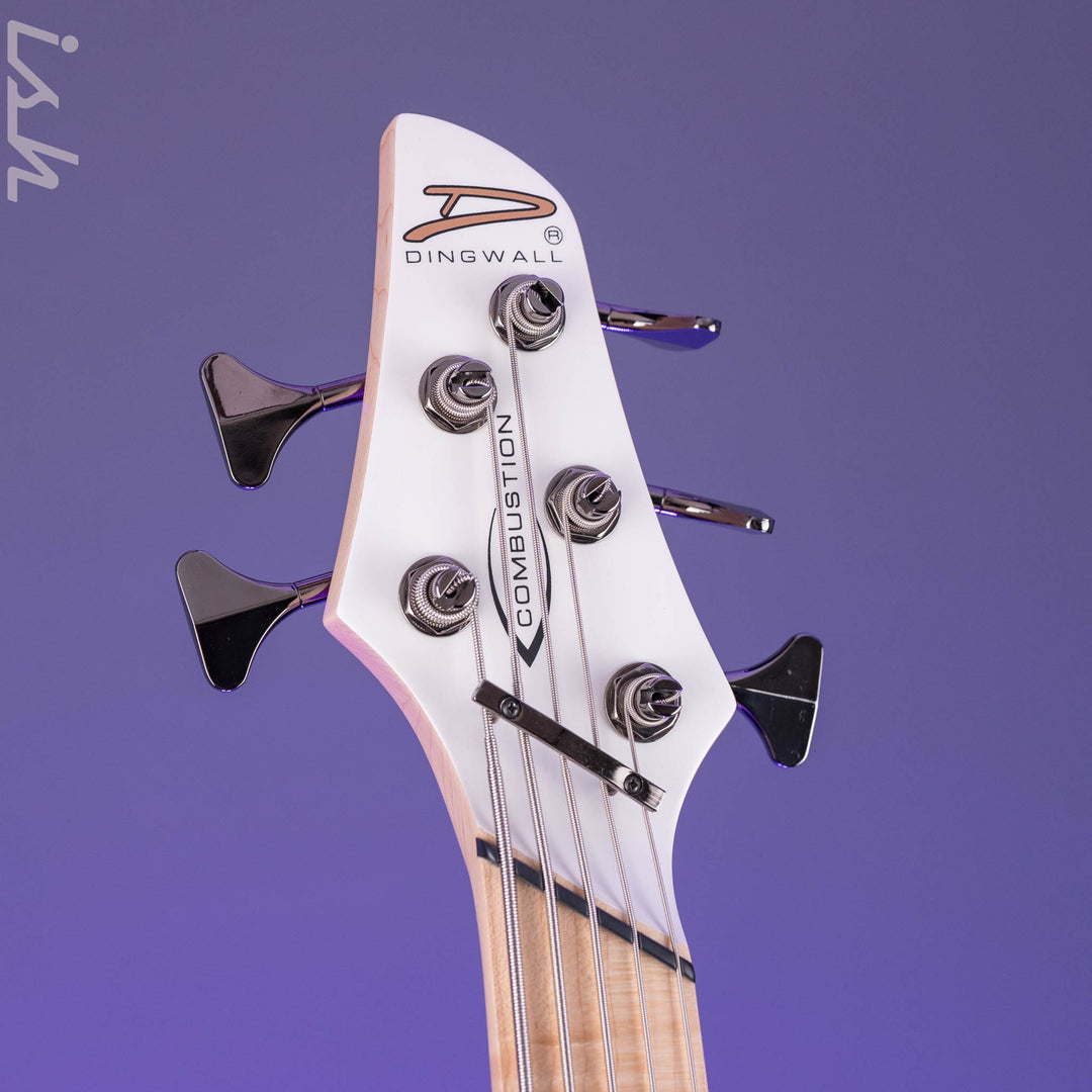 Dingwall NG-3 5-String Bass Matte Ducati Pearl White