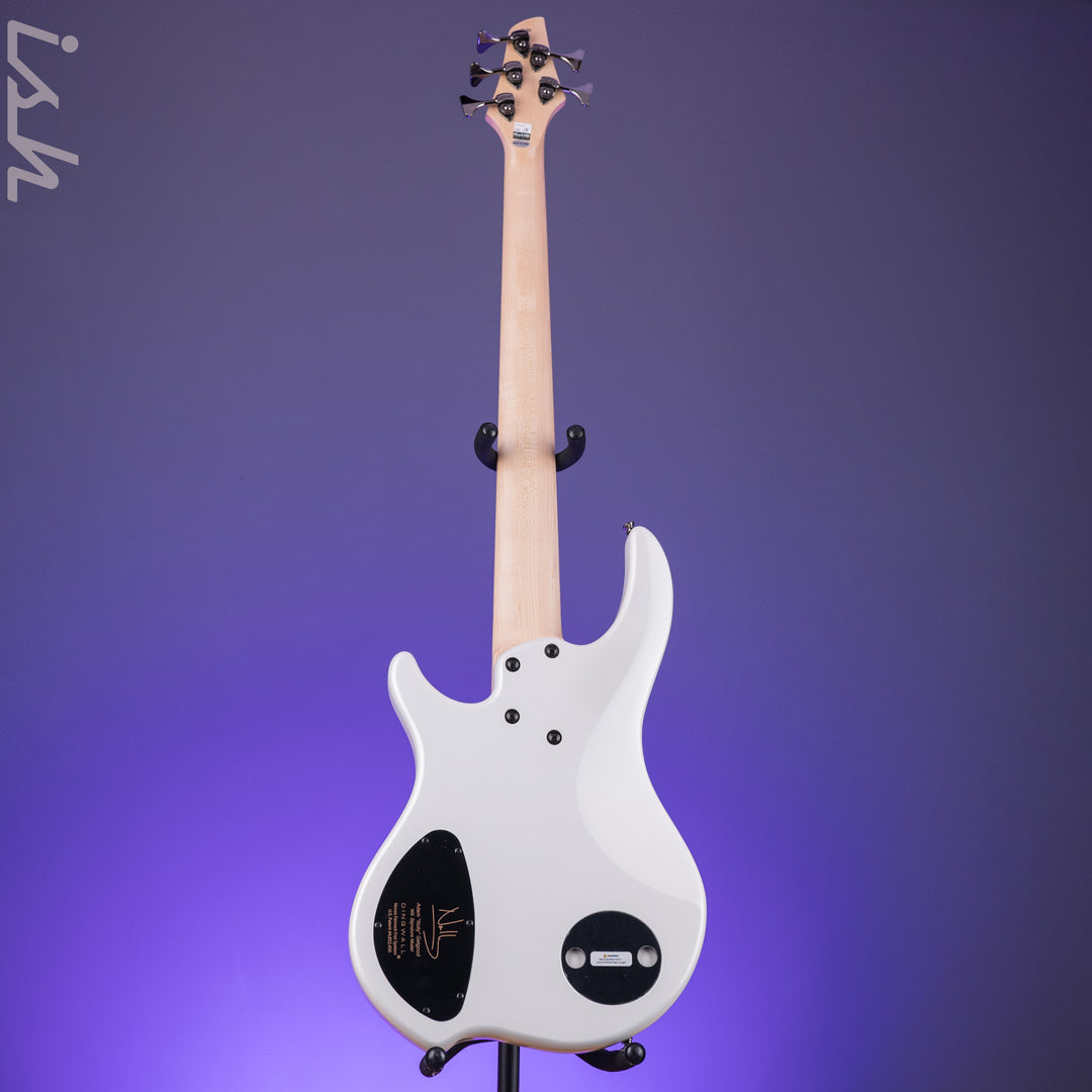 Dingwall NG-3 5-String Bass Matte Ducati Pearl White