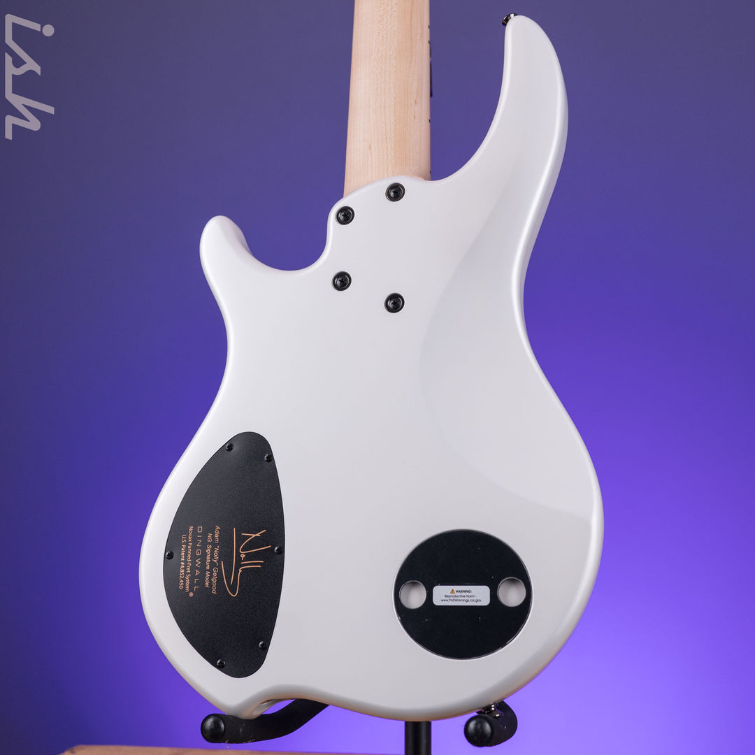 Dingwall NG-3 5-String Bass Matte Ducati Pearl White