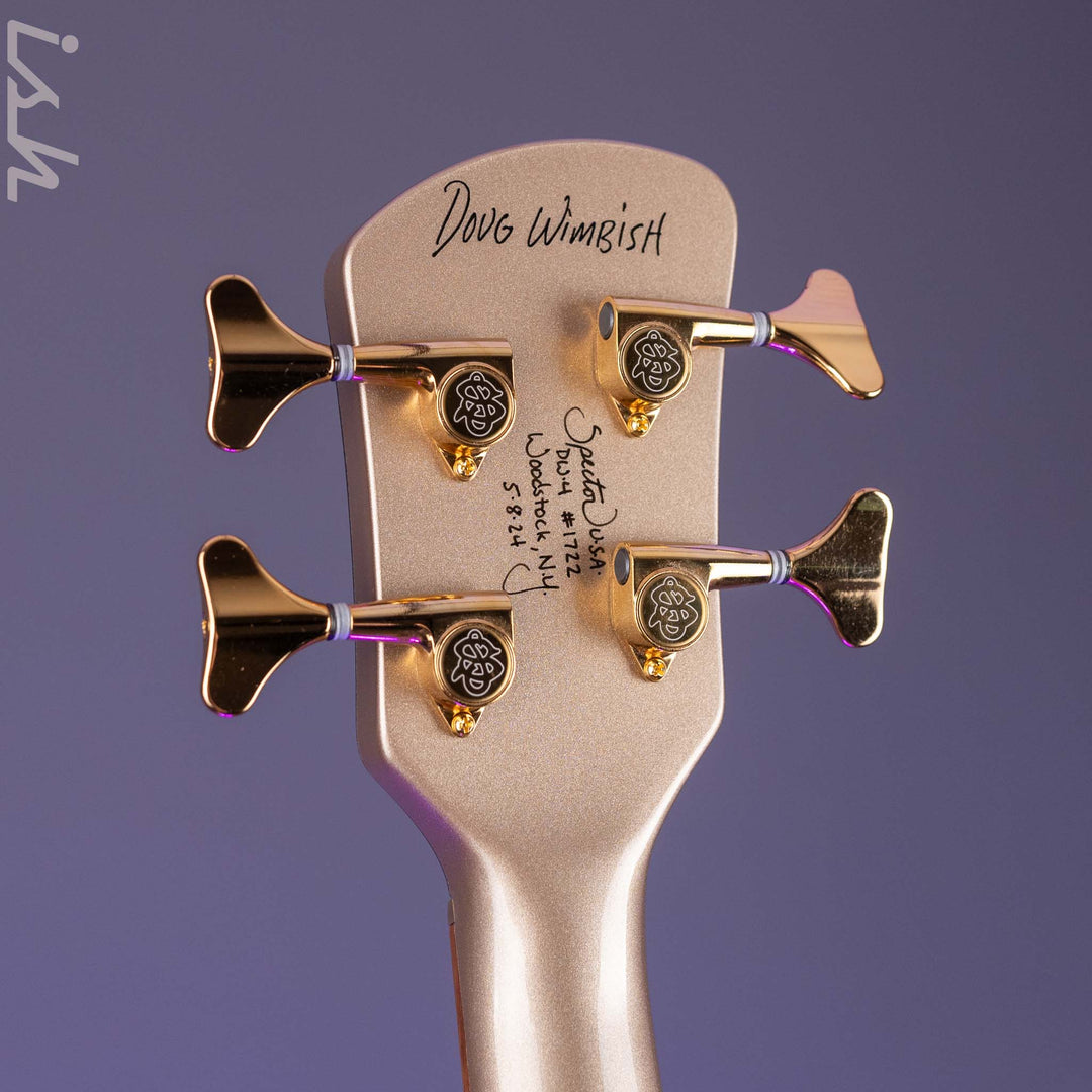 2024 Spector NS-2 DW-4 Doug Wimbish Signature True Champagne