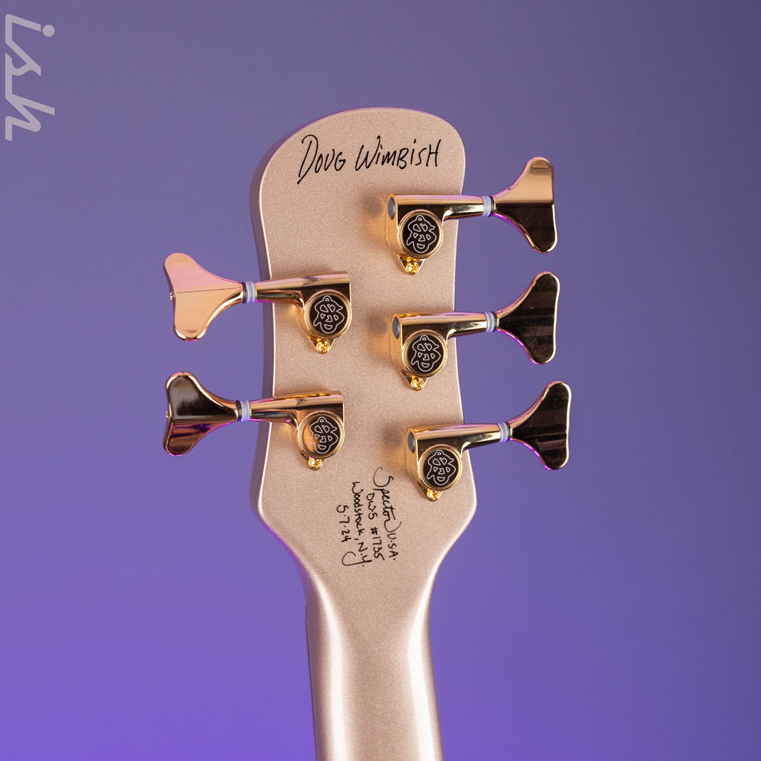 2024 Spector NS-2 DW-5 Doug Wimbish Signature True Champagne