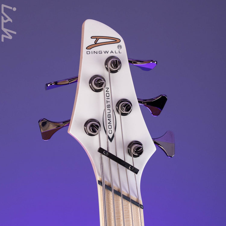 ベース Dingwall ng-3 Dingwall NG-3 5-String Bass Matte Ducati Pearl White – Ish