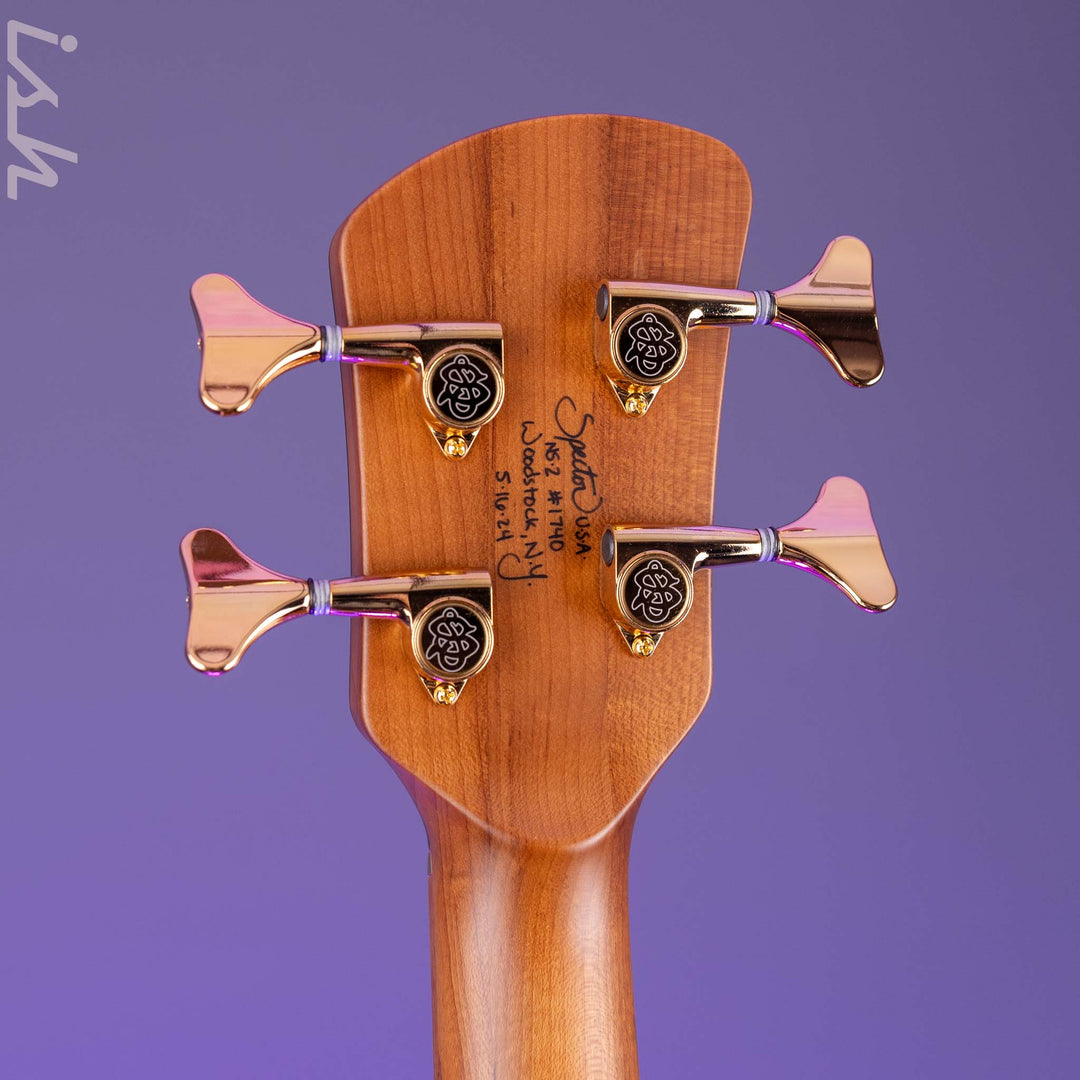 Spector USA NS-2 4-String Roasted Ash Natural Matte