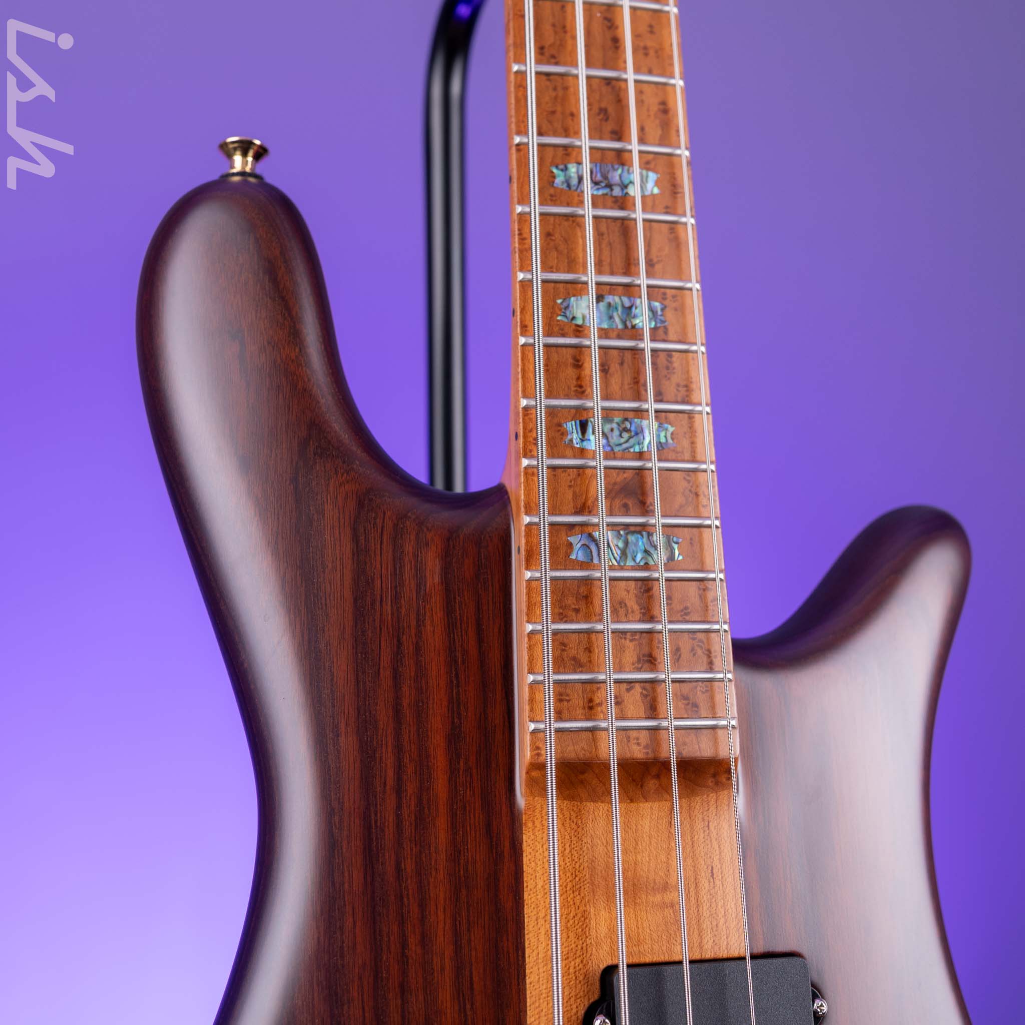 Spector USA NS-2 4-String Roasted Ash Natural Matte – Ish Guitars