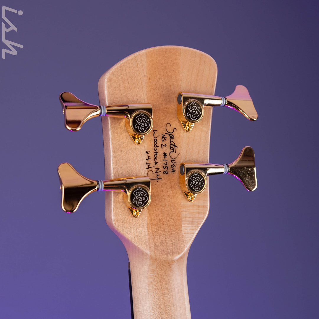 Spector USA NS-2 4-String Bass Figured Walnut