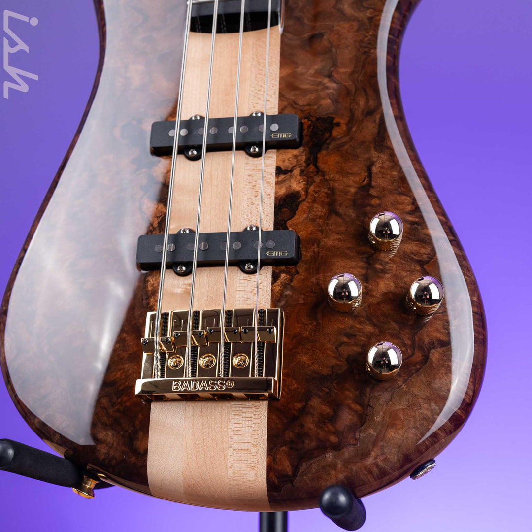 Spector USA NS-2 4-String Bass Figured Walnut