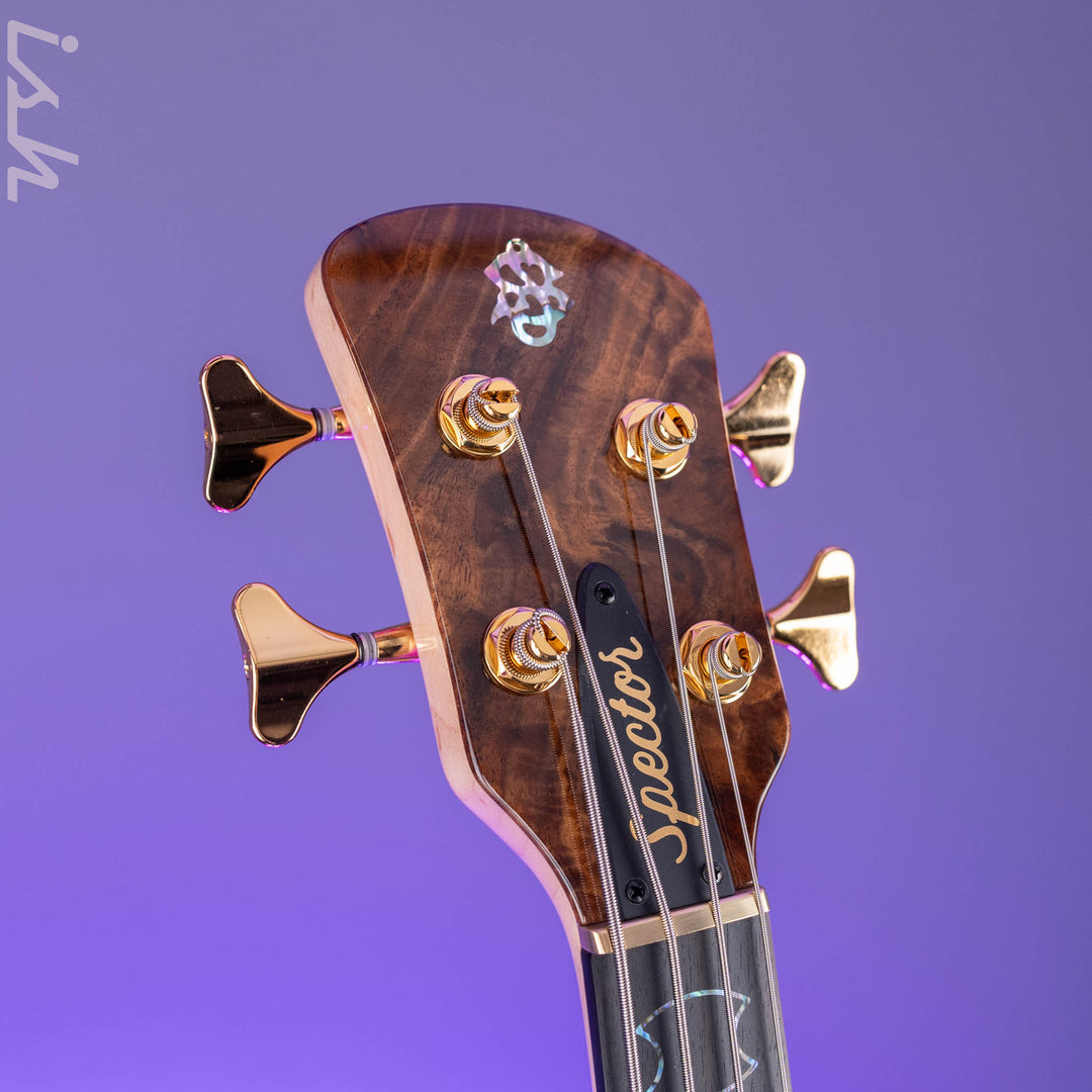 Spector USA NS-2 4-String Bass Figured Walnut