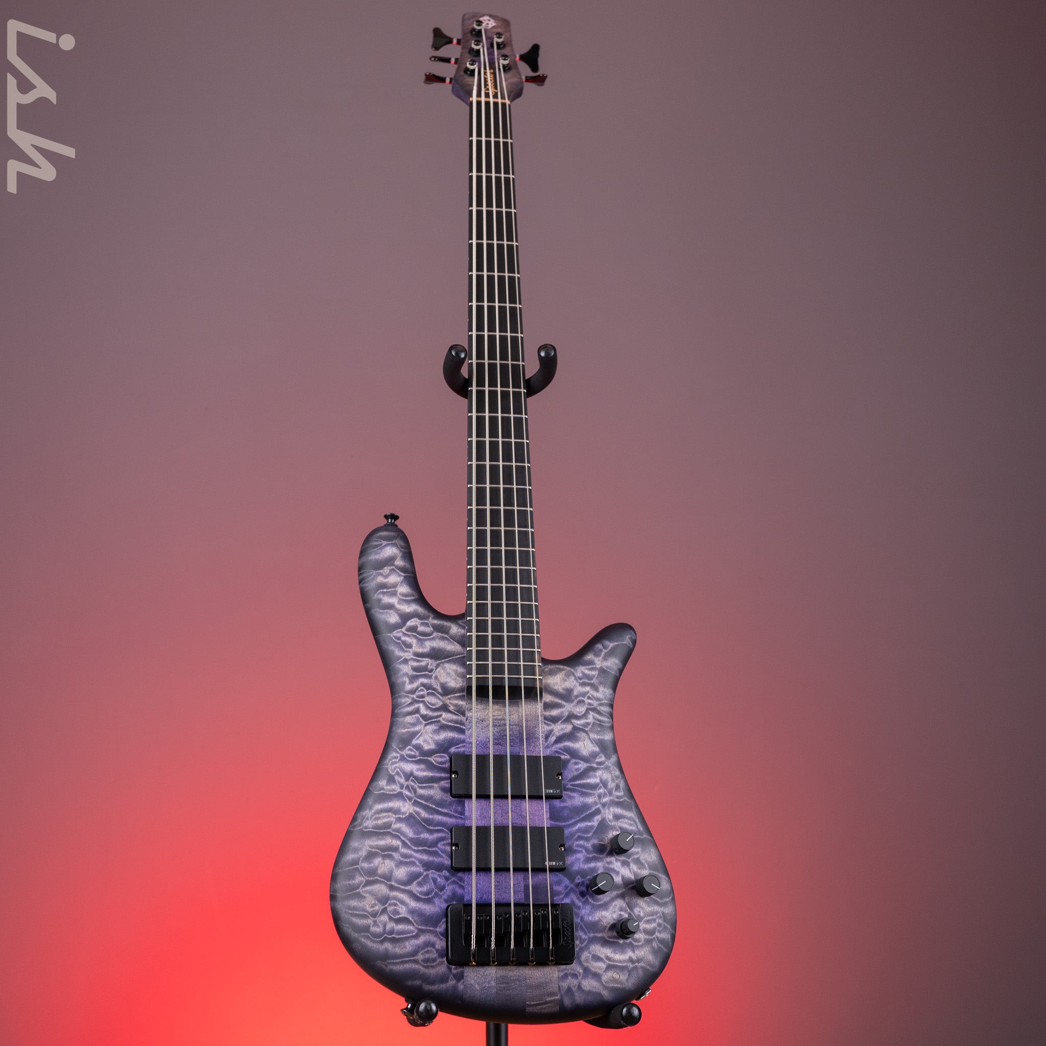 Spector USA NS-5 5-String Bass Black Hole Custom Finish – Ish Guitars