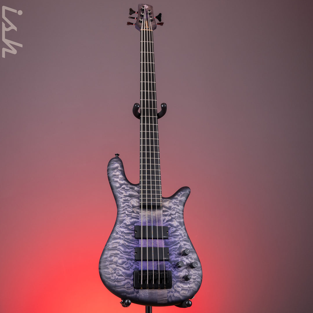 Spector USA NS-5 5-String Bass Black Hole Custom Finish