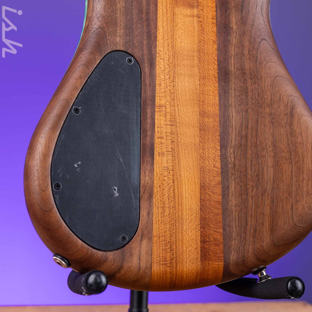 Spector USA NS-2 4-String Walnut Body Turquoise Tide