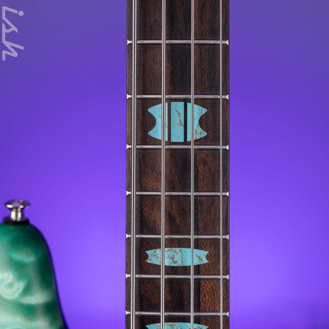 Spector USA NS-2 4-String Walnut Body Turquoise Tide