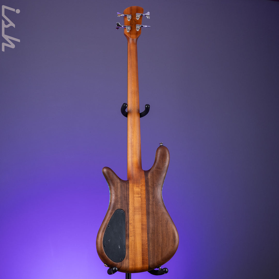 Spector USA NS-2 4-String Walnut Body Turquoise Tide