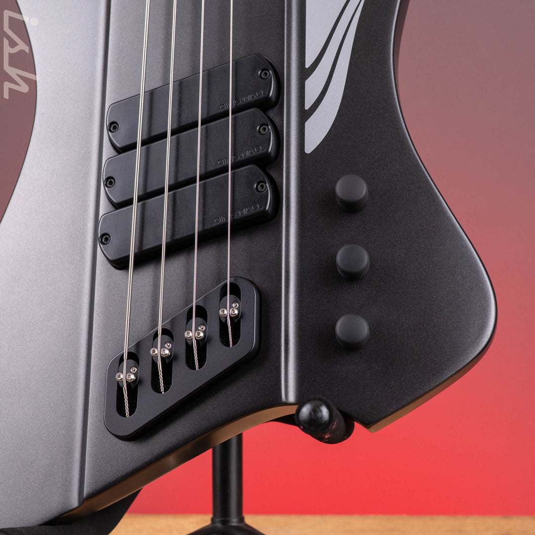 Dingwall D-Roc Standard 4-String Bass Matte Metallic Black