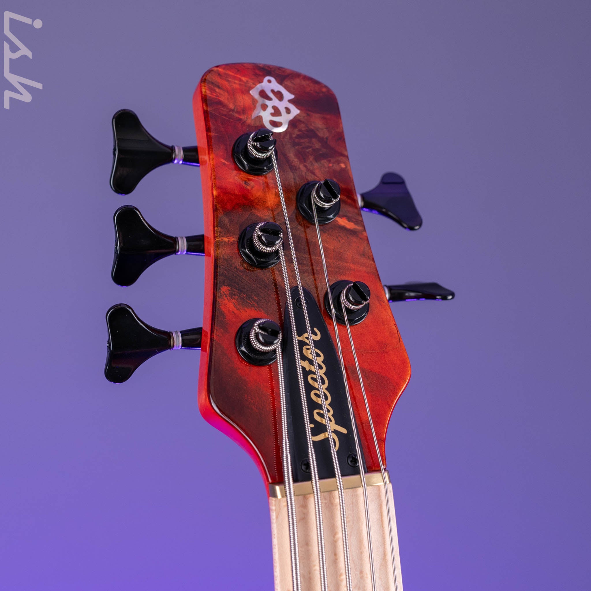 Spector USA NS-5 5-String Bass Inferno Red Custom Finish – Ish Guitars