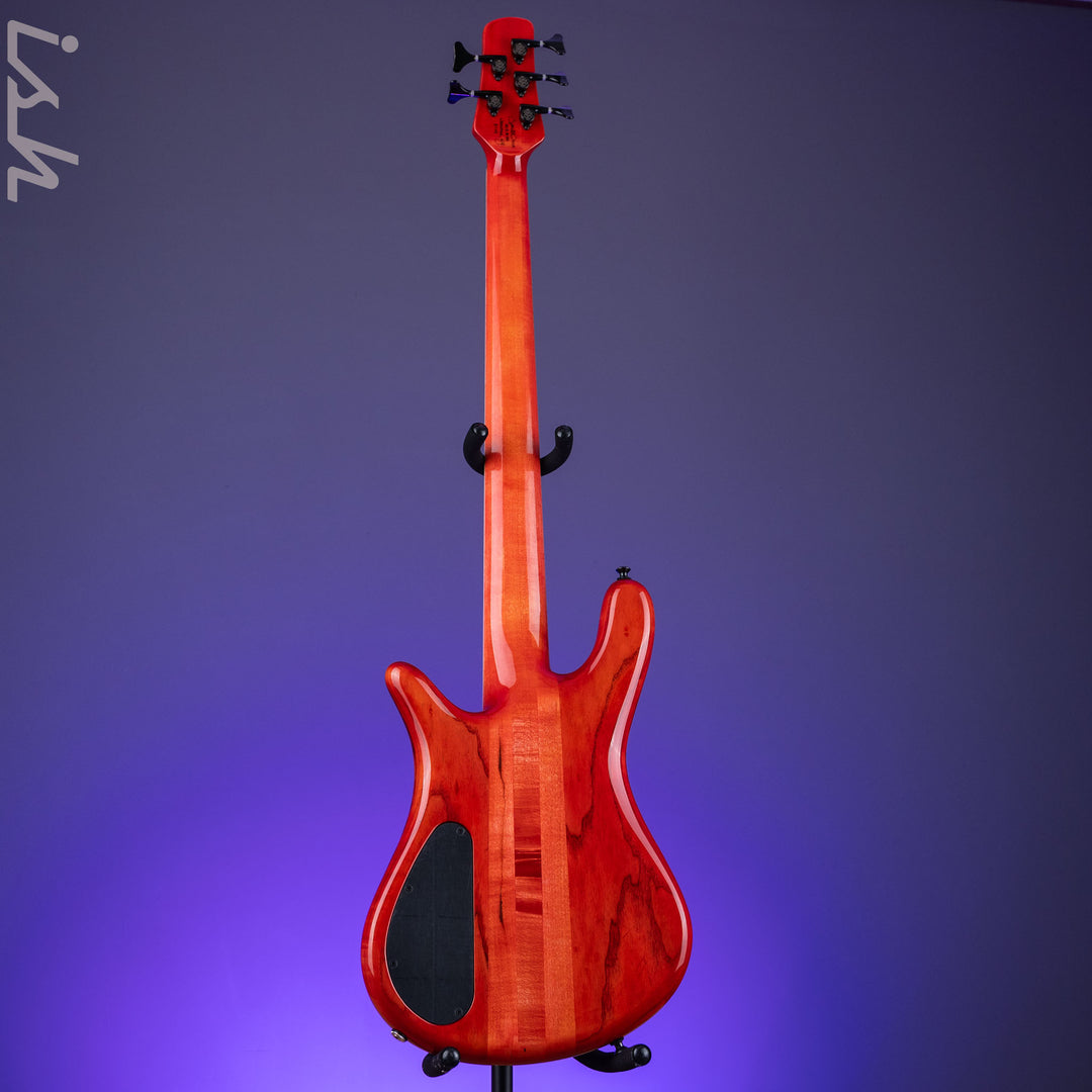 Spector USA NS-5 5-String Bass Inferno Red Custom Finish