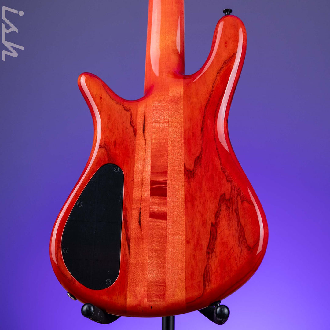 Spector USA NS-5 5-String Bass Inferno Red Custom Finish