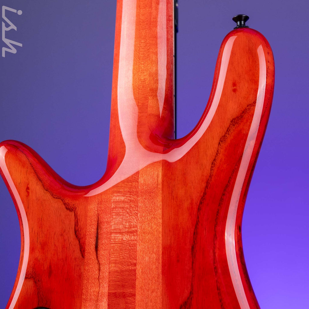 Spector USA NS-5 5-String Bass Inferno Red Custom Finish