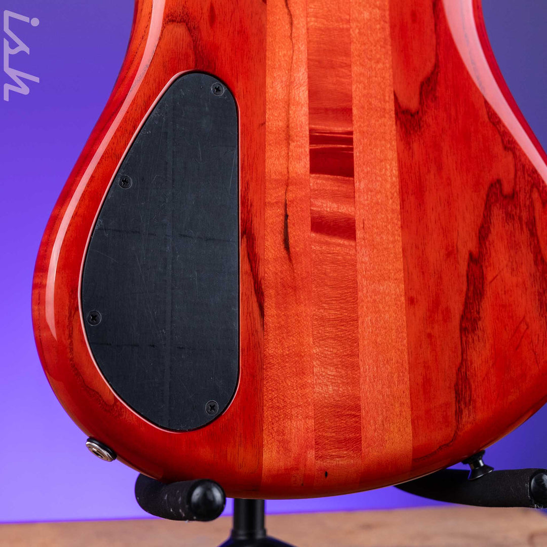 Spector USA NS-5 5-String Bass Inferno Red Custom Finish