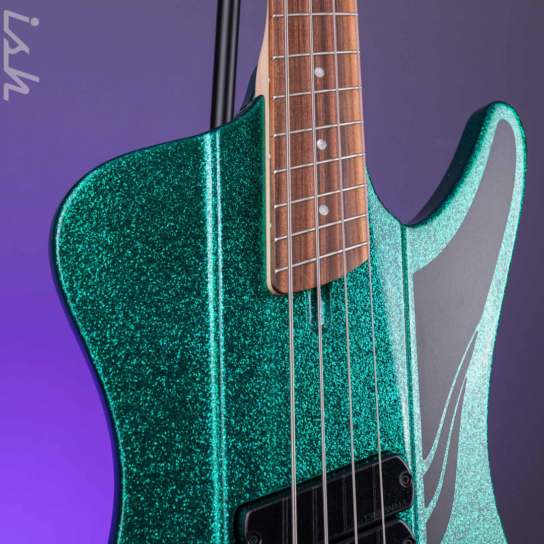 Dingwall D-Roc 4-String Bass Gloss Metalflake Aquamarine