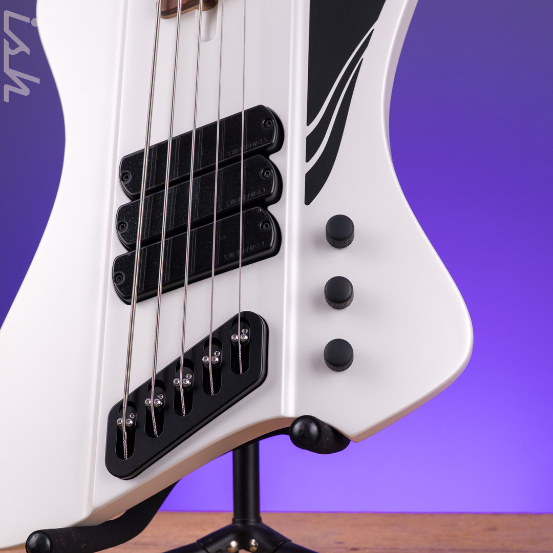 Dingwall D-Roc Standard 5-String Bass Ducati Pearl White