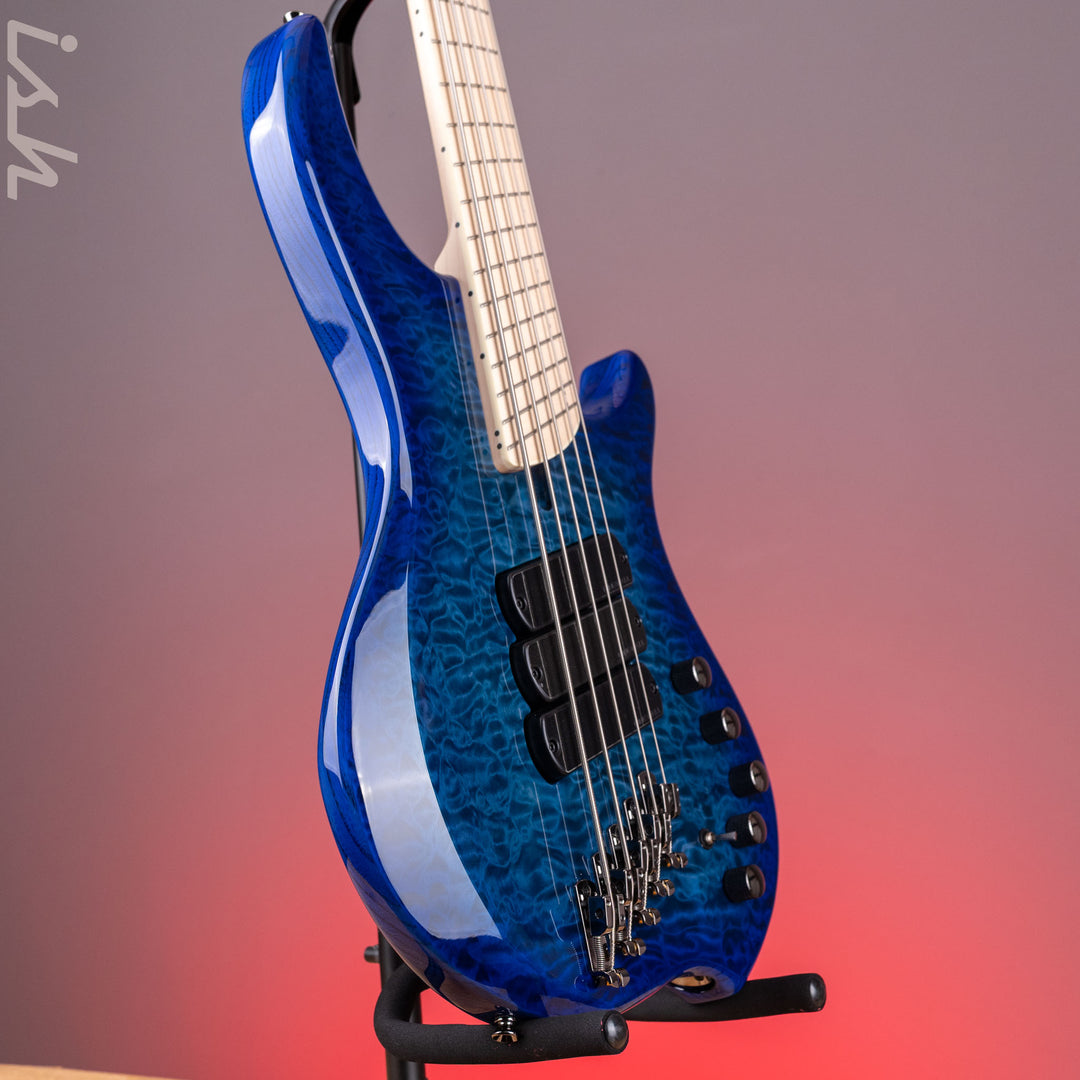 Dingwall Combustion 5-String Bass Guitar Indigoburst Demo