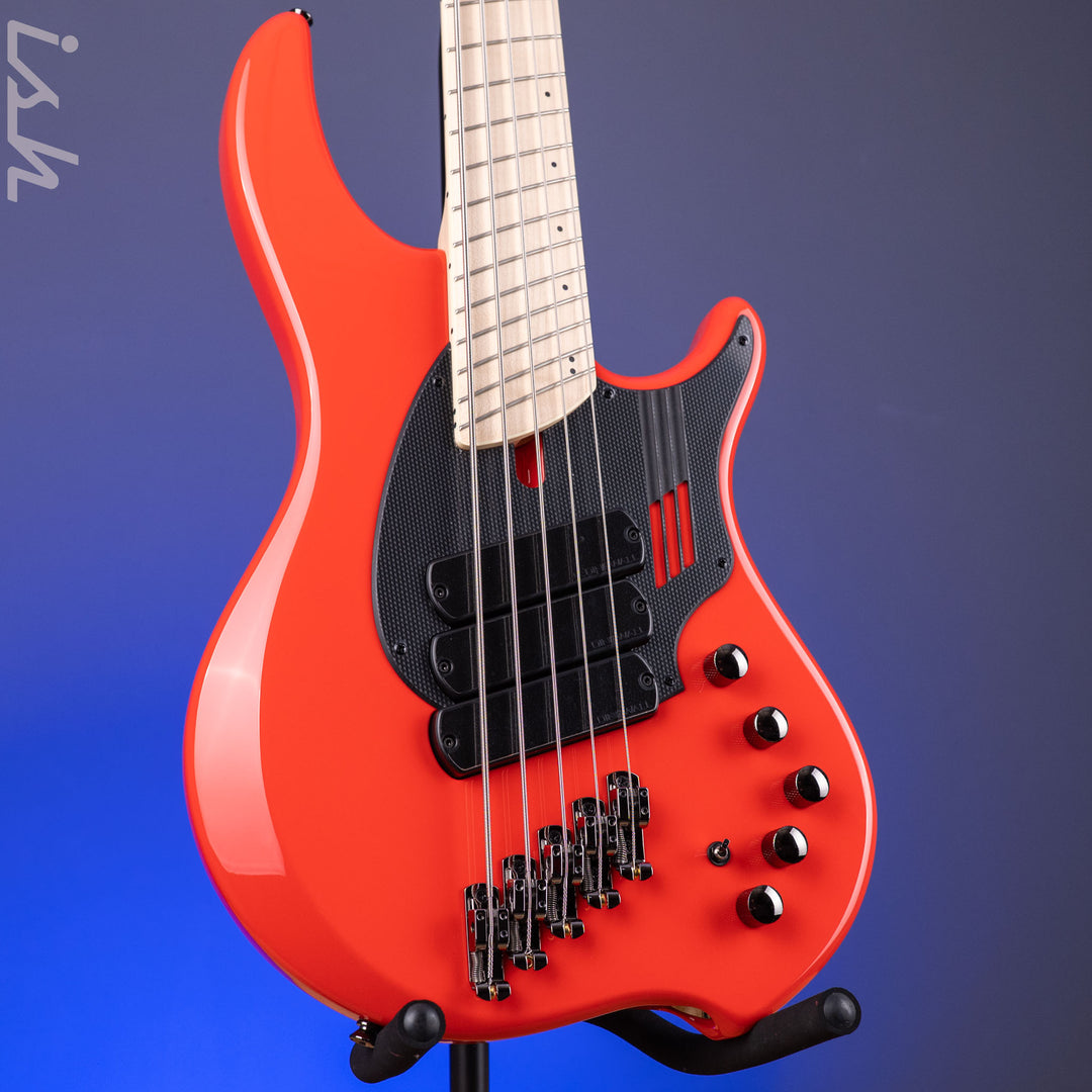 Dingwall NG3 5-String Ferrari Red - Individual Bridge Units