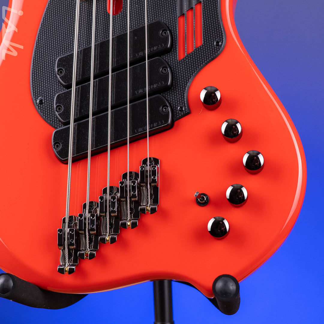 Dingwall NG3 5-String Ferrari Red - Individual Bridge Units