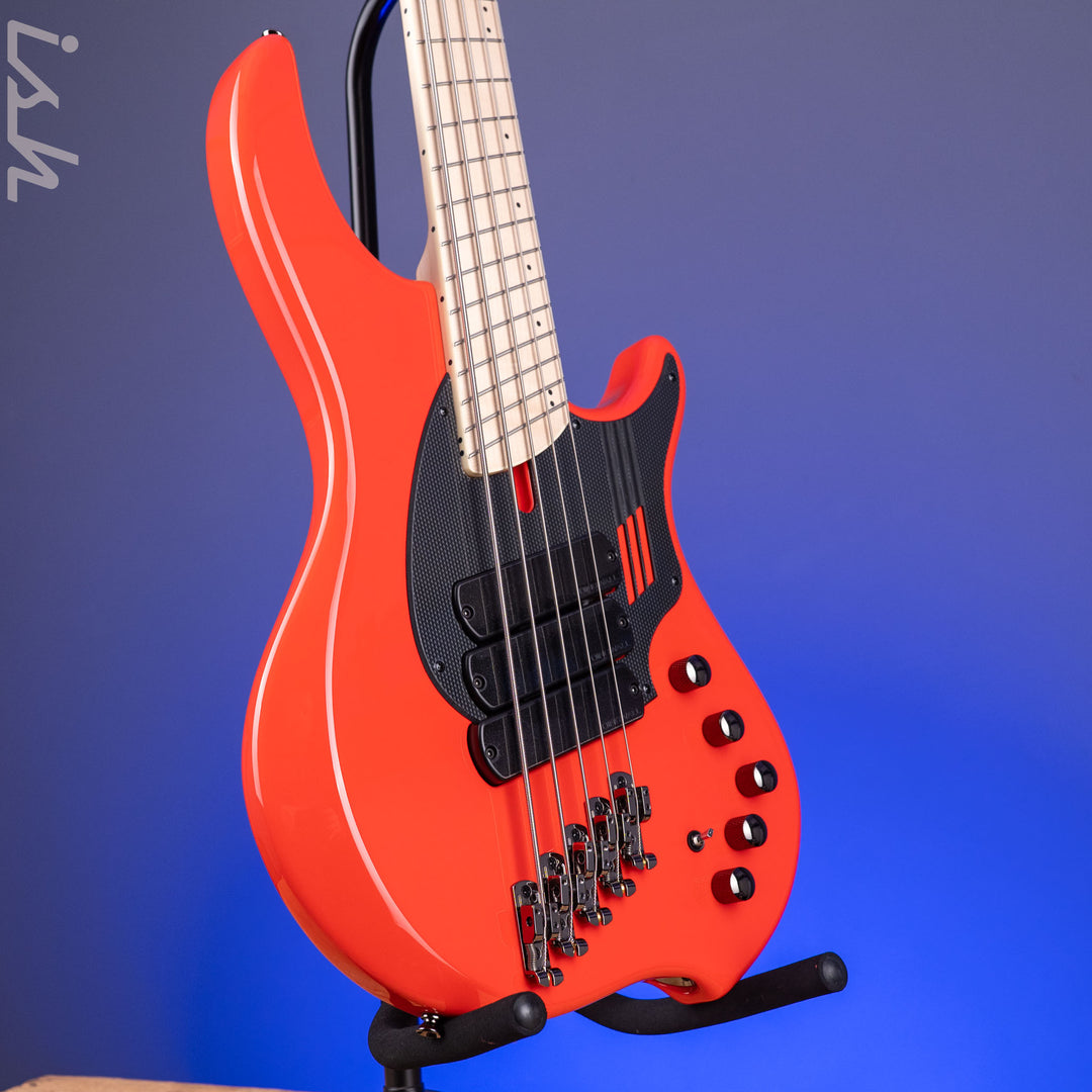 Dingwall NG3 5-String Ferrari Red - Individual Bridge Units