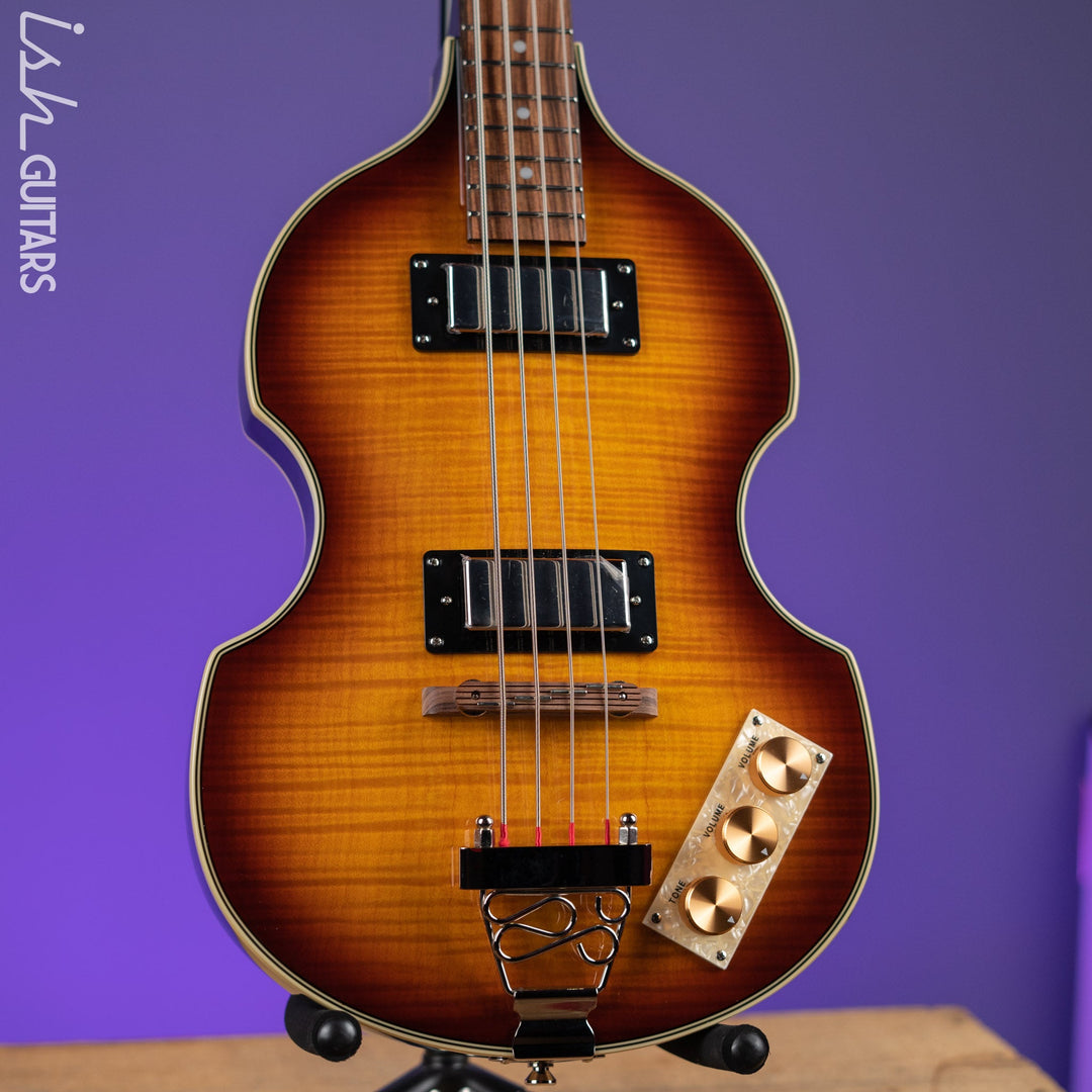 2019 Epiphone Viola Bass Vintage Sunburst – Ish Guitars