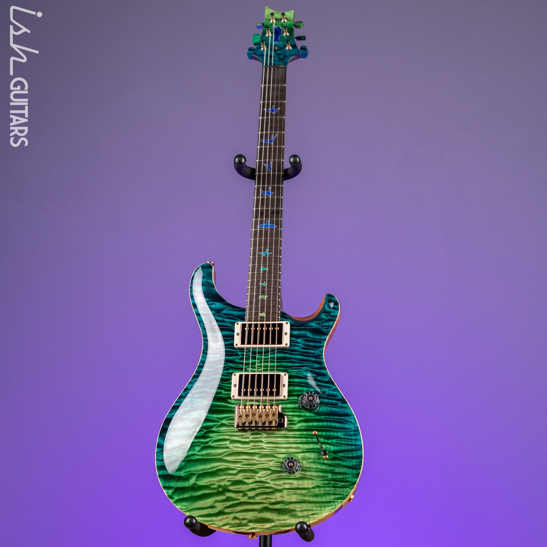 PRS Private Stock Custom 24 Piezo Laguna Dragon's Breath – Ish Guitars